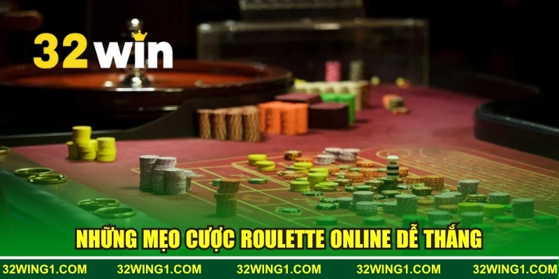 Những mẹo cược Roulette online dễ thắng